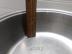 Rena Ware Faitout Électrique 3Qt en Acier Inoxydable, Cuisinière à Feu Doux, Casserole à Noyau Liquide avec Couvercle