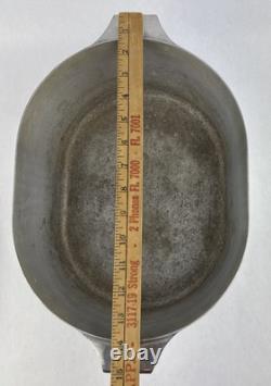 Rôtissoire Vintage Wagner Ware Sidney O Magnalite 8qt avec couvercle 4265 P Casserole