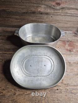 Rôtissoire Vintage Wagner Ware Sydney-O Magnalite Rôtissoire Four en Acier Inoxydable