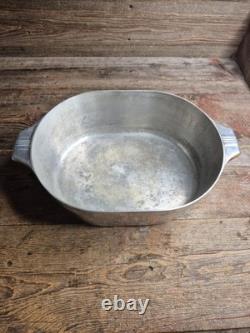 Rôtissoire Vintage Wagner Ware Sydney-O Magnalite Rôtissoire Four en Acier Inoxydable