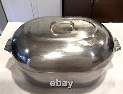 Rôtissoire à dinde Vintage Wagner Ware Sidney-0-Magnalite 4269 avec grille 17 QT