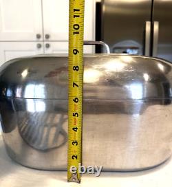 Rôtissoire à dinde Vintage Wagner Ware Sidney-0-Magnalite 4269 avec grille 17 QT
