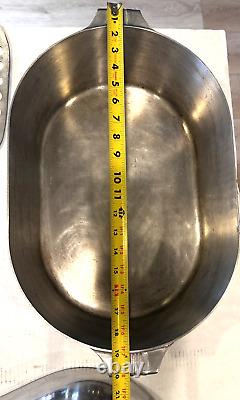 Rôtissoire à dinde Vintage Wagner Ware Sidney-0-Magnalite 4269 avec grille 17 QT