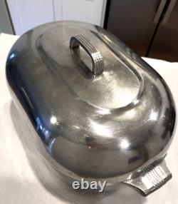 Rôtissoire à dinde Vintage Wagner Ware Sidney-0-Magnalite 4269 avec grille 17 QT