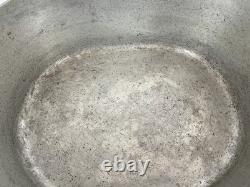 Rôtissoire ovale vintage Wagner Ware Magnalite avec couvercle 4265 P, fait en aluminium, cocotte en fonte émaillée de type Dutch Oven