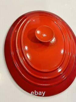STAUB BASIX n ° 31 Cocotte en fonte émaillée rouge de 6 QT ovale en France