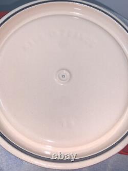 STAUB Basix Cocotte avec Couvercle en Fonte Émaillée #18 ORANGE 2 QT France NEUF