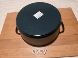 STAUB Cocotte ronde en fonte, 7 qt, noire