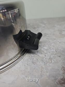 Saladmaster Marmite de 7 qt en acier inoxydable chirurgical T304, cocotte en fonte, poêle à frire et sauter avec couvercle