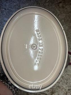 Staub #27 Faitout en Fonte Rouge 4 QT avec Poignée en Coq Fabriqué en France