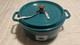 Staub Cocotte Ronde En Fonte De 5,5 Pintes, Bleu Turquoise, Fabriqu&eacute;e En France