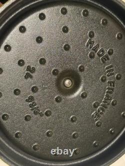 Staub cocotte ronde en fonte 4 qt, Citron