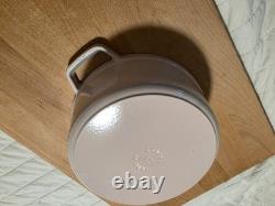 Staub en fonte 4 qt, ronde, cocotte, rose