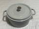 Staub En Fonte 4 Qt, Ronde, Cocotte, Truffe Blanche