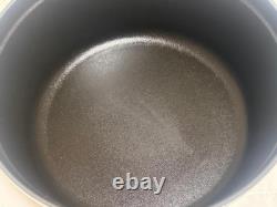 Staub en fonte 4 qt, ronde, cocotte, truffe blanche