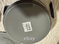 Staub en fonte, 5 qt, ronde, cocotte, ensemble empilable de 4 pièces, gris