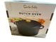 Sur La Table Cocotte En Fonte &eacute;maill&eacute;e Mate 5,5 Qt Noire Neuve Dans Sa Bo&icirc;te