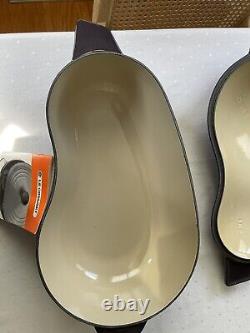 Tout nouveau Le Creuset Aubergine 5 litres Cocotte Hollandaise RARE Discontinué