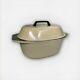 Ustensiles De Cuisine En Aluminium Club Beige Rôtissoire Cocotte Avec Couvercle Jamais Utilisé