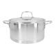 Vente ! Demeyere Atlantis 8,9 Qt, Acier Inoxydable 18/10, Cocotte Avec Couvercle Neuf