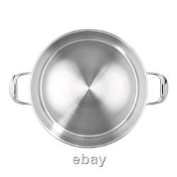 VENTE ! Demeyere Atlantis 8,9 qt, Acier inoxydable 18/10, Cocotte avec couvercle NEUF