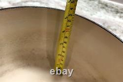 VTG Le Creuset France #26 Cocotte en fonte émaillée rouge de 5,5 litres avec couvercle en très bon état