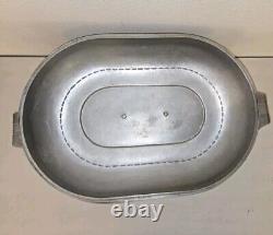 VTG Magnalite #4269 Rôtissoire en aluminium de 17 QT avec couvercle fait aux États-Unis GHC