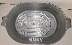 VTG Magnalite #4269 Rôtissoire en aluminium de 17 QT avec couvercle fait aux États-Unis GHC