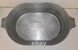 VTG Magnalite #4269 Rôtissoire en aluminium de 17 QT avec couvercle fait aux États-Unis GHC