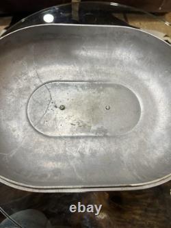 VTG Magnalite GHC Rôtissoire USA 19 9/16 x 18 5/8 12 Quart Casserole Couvercle Trivet
