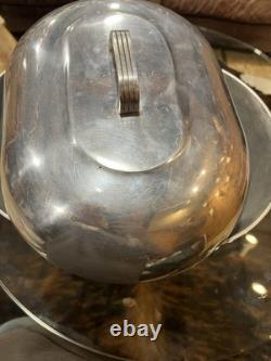 VTG Magnalite GHC Rôtissoire USA 19 9/16 x 18 5/8 12 Quart Casserole Couvercle Trivet