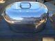 Vtg Wagner Ware Sidney O Magnalite X-lg 17 Qt RÔtissoire À Dindon 4269 Avec Trivet