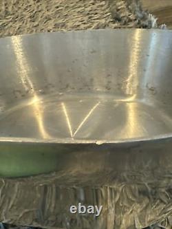 VTG Wagner Ware Sidney Magnalite 4265-P 8 QT Rôtissoire en Aluminium avec Couvercle