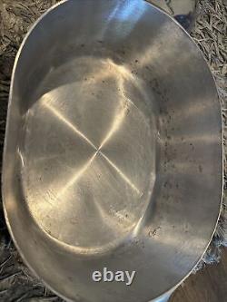 VTG Wagner Ware Sidney Magnalite 4265-P 8 QT Rôtissoire en Aluminium avec Couvercle