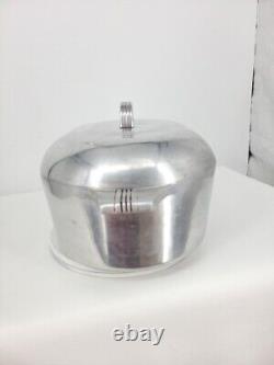VTG Wagner Ware Sidney O Magnalite 4265-P Plat à rôtir avec couvercle Dutch Oven 8 Qt