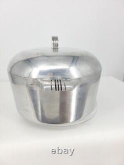 VTG Wagner Ware Sidney O Magnalite 4265-P Plat à rôtir avec couvercle Dutch Oven 8 Qt