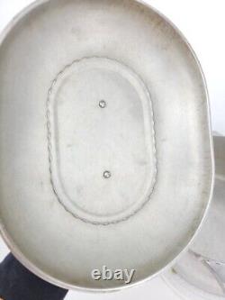 VTG Wagner Ware Sidney O Magnalite 4265-P Plat à rôtir avec couvercle Dutch Oven 8 Qt