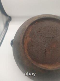 Vasque néerlandaise en terre cuite antique avec visage souriant / Bol écossais sans couvercle #4