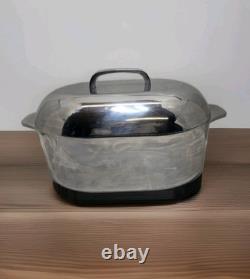 VillaWare 13 Qt. Rôtissoire Dôme Fait Maison en Fonte Authentique Italienne