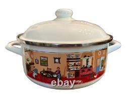 Villeroy & Boch NAIF Cocotte en fonte émaillée avec couvercle La Plau 4,5 qt Vintage