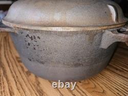 Vintage GRISWOLD 2603 A NO. 7 TITE-TOP Cocotte en fonte avec couvercle 2604B