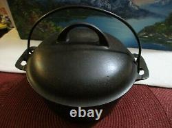Vintage Griswold #6 Marmite en fonte Tite-Top 2805 avec couvercle auto-arrosant, anse