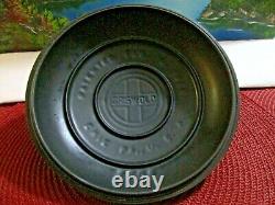 Vintage Griswold #6 Marmite en fonte Tite-Top 2805 avec couvercle auto-arrosant, anse