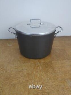Vintage MAGNALITE GHC Grand Pot de 12 Quarts en Aluminium Anodisé pour Gumbo