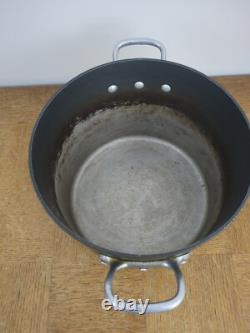 Vintage MAGNALITE GHC Grand Pot de 12 Quarts en Aluminium Anodisé pour Gumbo