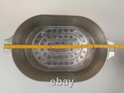 Vintage Magnalite #4269 Rôtissoire en aluminium de 17 QT avec couvercle et trivet pour faitout