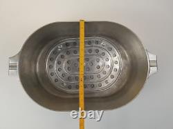 Vintage Magnalite #4269 Rôtissoire en aluminium de 17 QT avec couvercle et trivet pour faitout