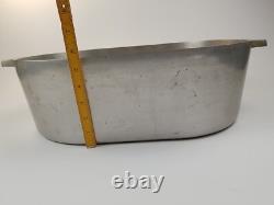 Vintage Magnalite #4269 Rôtissoire en aluminium de 17 QT avec couvercle et trivet pour faitout