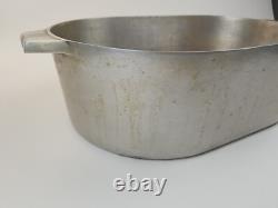 Vintage Magnalite #4269 Rôtissoire en aluminium de 17 QT avec couvercle et trivet pour faitout