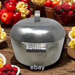 Vintage Magnalite Wagner Ware Sidney Aluminium 4263 4 Qt Roasterette Cocotte